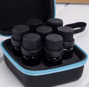 7 Compartments 5ML Essential Oil Bottles Storage Bag