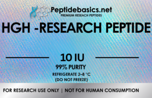 HGH 10IU PREMIUM RESEARCH PEPTIDE