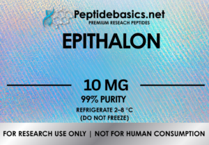 EPITHALON 10MG – Research Peptide (Epithalon / AEDG Tetrapeptide)