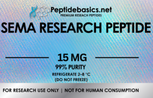 SEMA 15MG Research Peptide – High-Purity Lyophilized GLP-1 Receptor Agonist